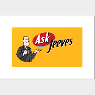 Ask Jeeves. Search engine Posters and Art